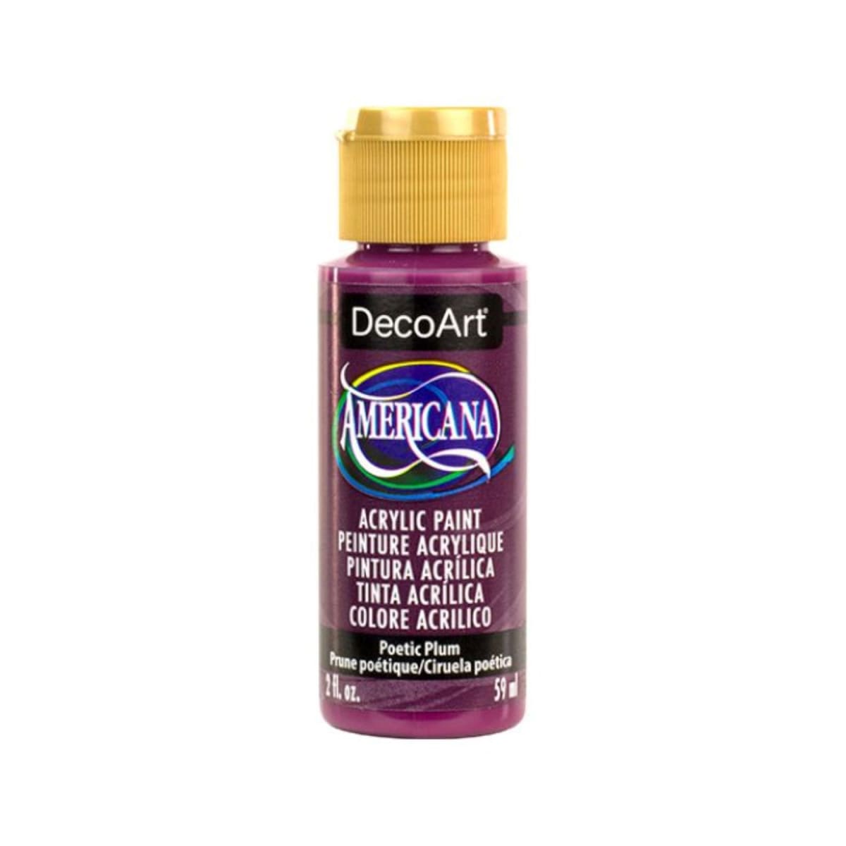 Pintura Acrílica DecoArt 2oz - Elije tu color BURDEO9