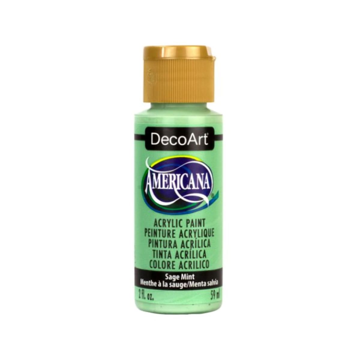 Acrílico Americana DecoArt 59 mL TONOS VERDE CLARO18