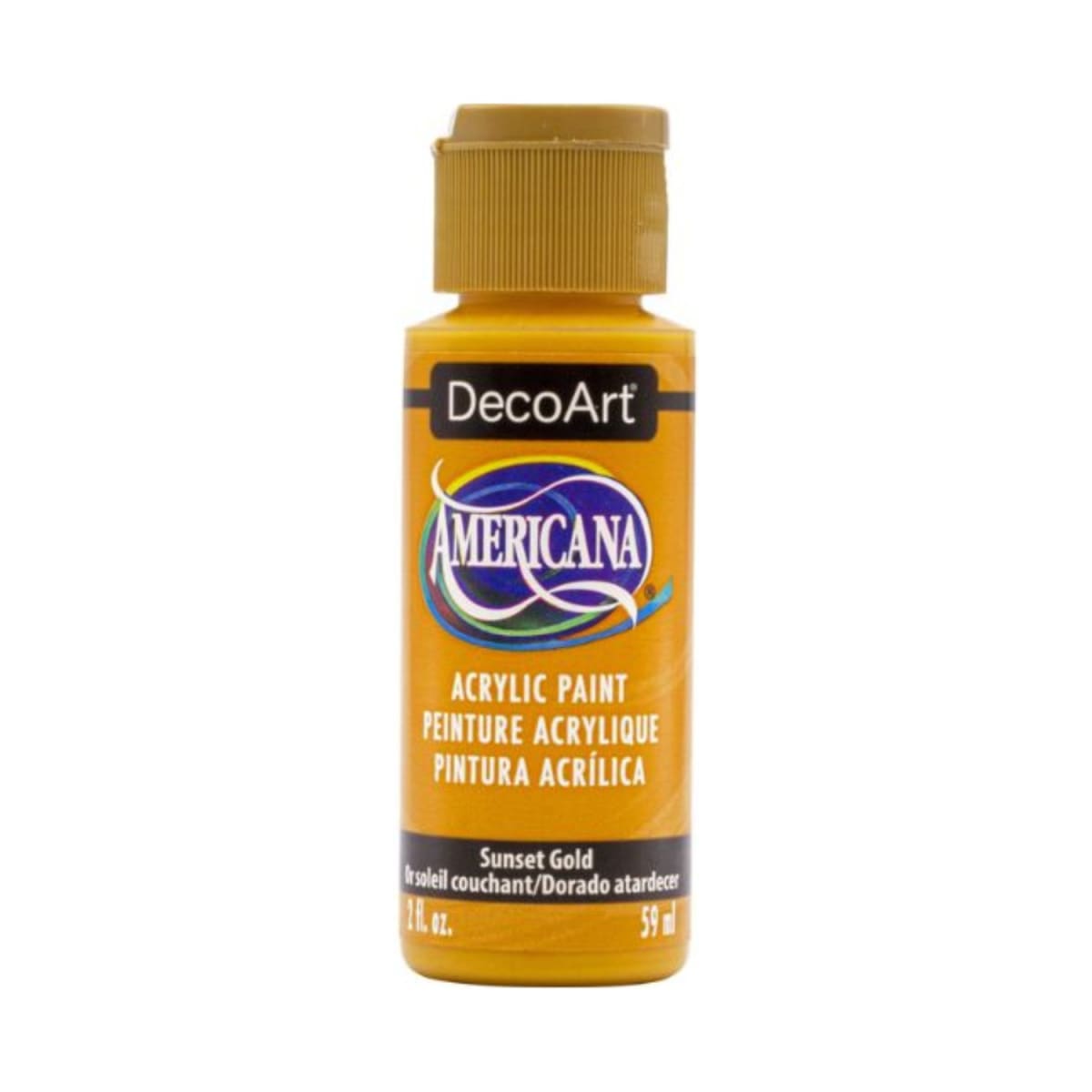 Pintura Acrílica DecoArt 2oz - Elije tu color AMARILLO OCRE4