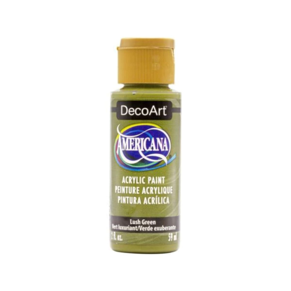 Acrílico Americana DecoArt 59 mL TONOS VERDE OSCURO25