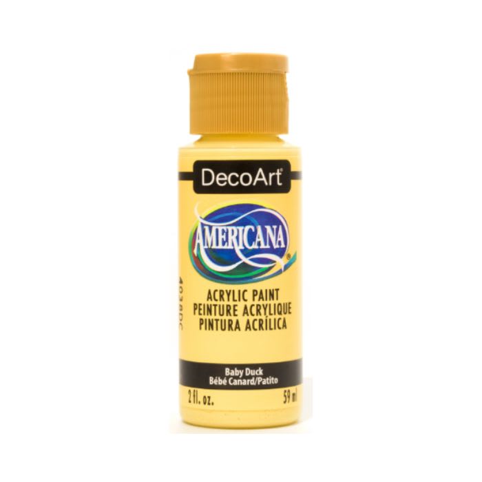 Pintura Acrílica DecoArt 2oz - Elije tu color AMARILLO CLARO7