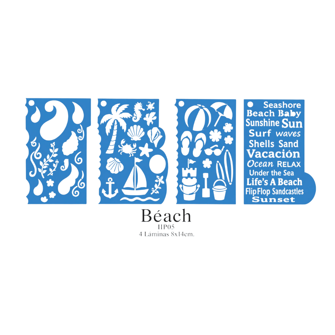 DecoArt Americana Decor Stencils IIP 8 x 14 cm2
