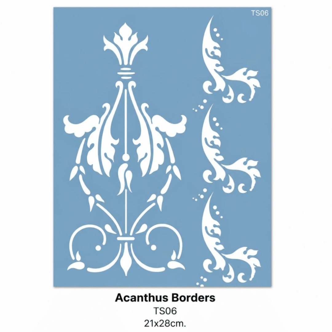 DecoArt Americana Decor Stencils TS 21 x 28 cm1