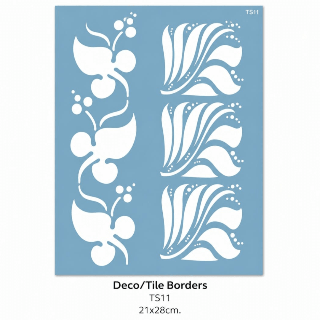 DecoArt Americana Decor Stencils TS 21 x 28 cm3