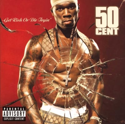 VINILO 50 CENT  GET RICH OR DIE TRYIN 2LP1