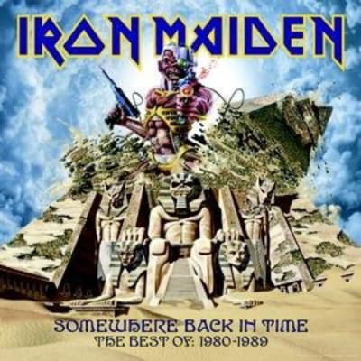 CD IRON MAIDEN SOMEWHERE BACK IN TIME BEST 1980/891