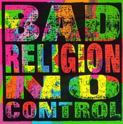 VINILO BAD RELIGION / NO CONTROL1