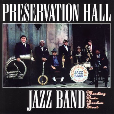 CD PRESERVATION HALL JAZZ  MARCHING DOWN1