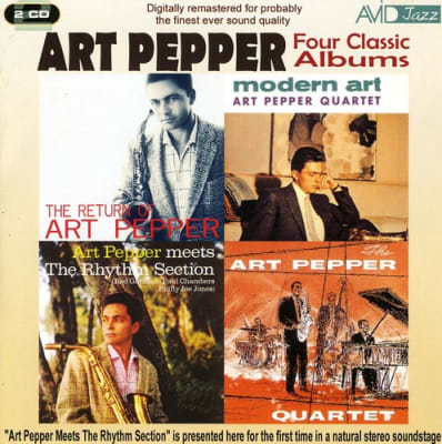 CD PEPPER,ART / FOUR CLASSIC ALBUMS 2CD1