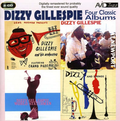 CD GILLESPIE,DIZZY / FOUR CLASSIC ALBUMS 2CD1