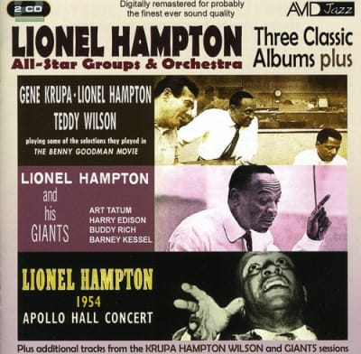CD HAMPTON,LIONEL / Three Classic Albums 2CD1