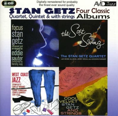 CD GETZ,STAN / FOUR CLASSIC ALBUMS 2CD1