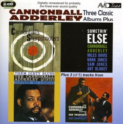 CD ADDERLEY,CANNONBALL - THREE CLASSIC ALBUMS 2CD1