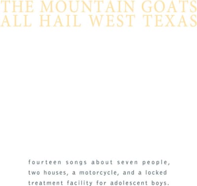 VINILO MOUNTAIN GOATS ALL HAIL1