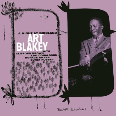 VINILO BLAKEY,ART  NIGHT AT BIRDLAND 1