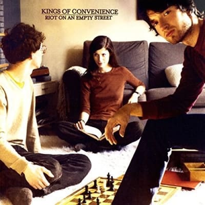 VINILO KINGS OF CONVENIENCE  RIOT ON AN EMPTY STREET