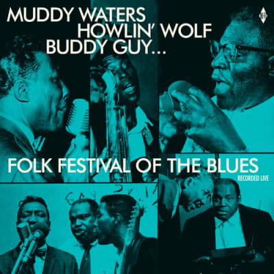 VINILO WATERS/WOLF/GUY FOLK FESTIVAL OF THE BLUES