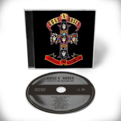 CD GUNS N' ROSES APPETITE FOR DESTRUCTION