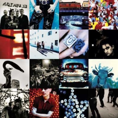 VINILO U2  ACHTUNG BABY - 2 LP -1