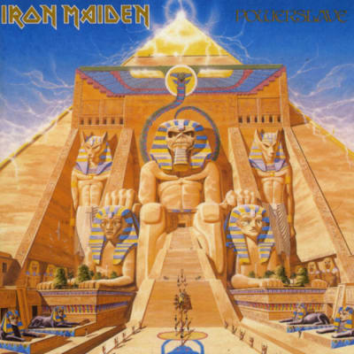 VINILO IRON MAIDEN/ POWERSLAVE 1LP + LIBRO1