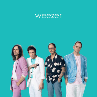 VINILO WEEZER TEAL ALBUM1