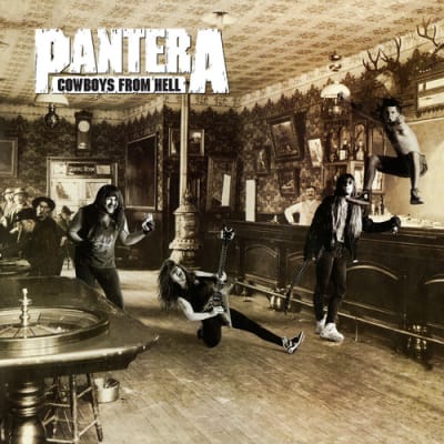 VINILO PANTERA COWBOYS FROM HELL (MARBLED BROWN VINYL) (I)1
