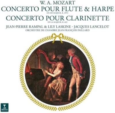 VINILO MOZART Flute and Harp Concert1
