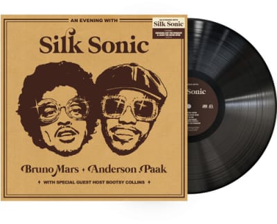 VINILO SILK SONIC ( MARS,BRUNO & PAAK,ANDERSON ) / AN EVENING WITH SILK SONIC1