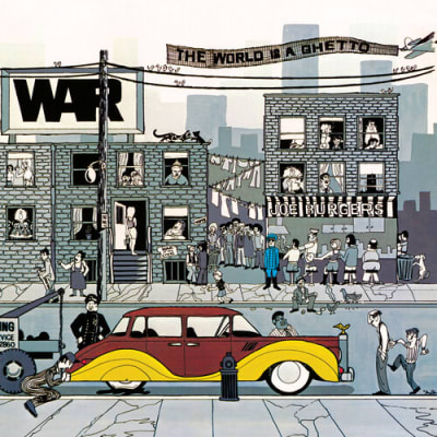 VINILO WAR  WORLD IS A GHETTO1