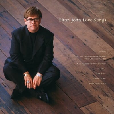 VINILO JOHN,ELTON LOVE SONGS 2LP1