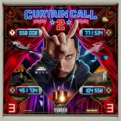 CD EMINEM - CURTAIN CALL 2   2CD1