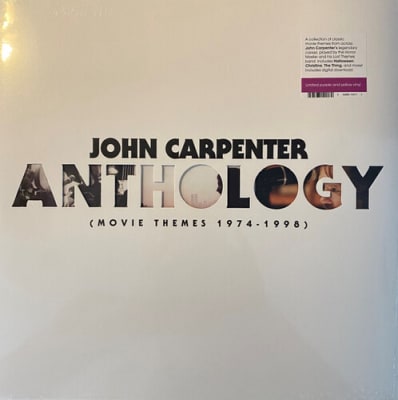 VINILO CARPENTER,JOHN  ANTHOLOGY MOVIE THEMES 1974-1998 (PURPLE & YELLOW VINYL)1