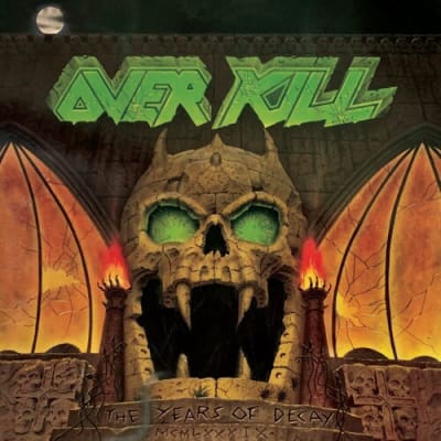 VINILO OVERKILL - THE YEARS OF DECAY LP1