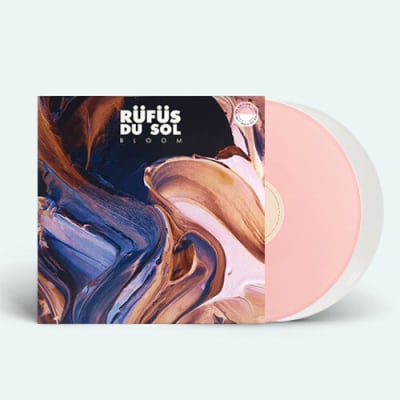 VINILO RUFUS DU SOL / BLOOM (LIMITED EDITION/PINK & WHITE VINYL/180G/2LP)1