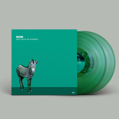 VINILO HUM You'd Prefer An Astronaut - Clear Green1