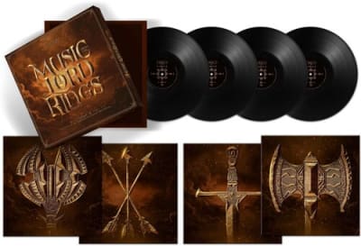MUSIC FROM LORD OF THE RINGS - City of Prague Philharmonic Orchestra 4LP1