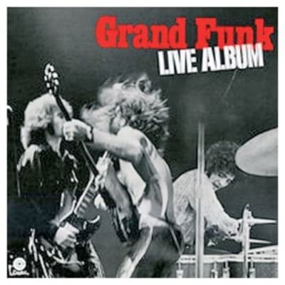 CD GRAND FUNK RAILROAD LIVE ALBUM