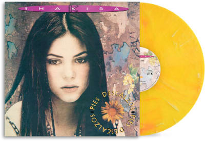 VINILO SHAKIRA Pies Descalzos (Colored Vinyl, Yellow, Red, Anniversary Edition)1