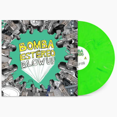 VINILO BOMBA ESTEREO Blow Up (Limited Edition, Colored Vinyl, Lime)