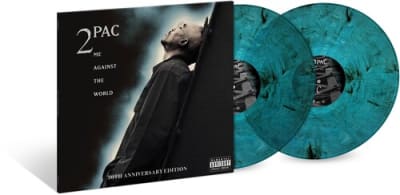 VINILO 2PAC Me Against the World 2LP (Colored Vinyl, Anniversary Edition, Poster)1