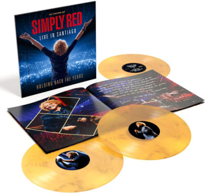 VINILO SIMPLY RED - Holding Back the Years: Live in Santiago 3LP1