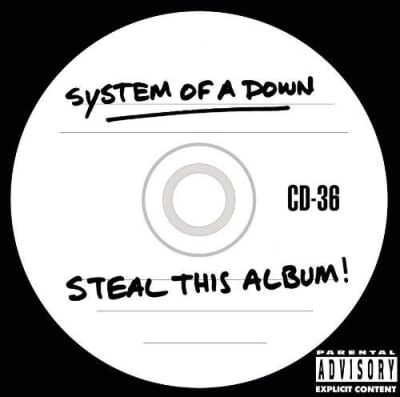 CD SYSTEM OF A DOWN STEAL THIS ALBUM1