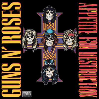 VINILO GUNS N' ROSES APPETITE FOR DESTRUCTION1