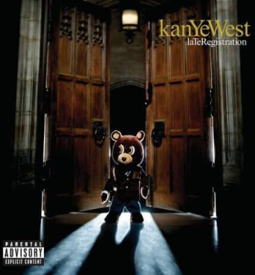 CD WEST,KANYE LATE REGISTRATION1