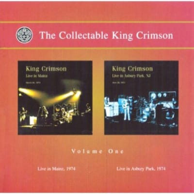 CD KING CRIMSON / COLLECTABLE VOL.1(Live In Mainz, 1974 / Live In Asbury Park, 1974) 2CD1
