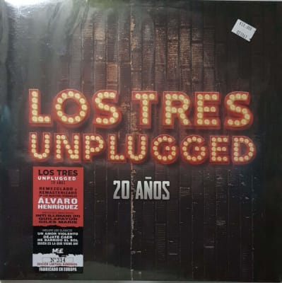 VINILO TRES, LOS MTV UNPLUGGED 2LP1