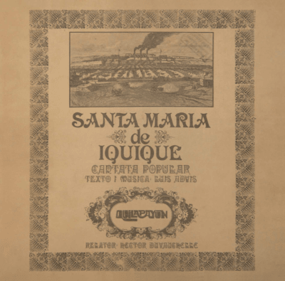 VINILO QUILAPAYUN - CANTATA SANTA MARIA DE I LP1
