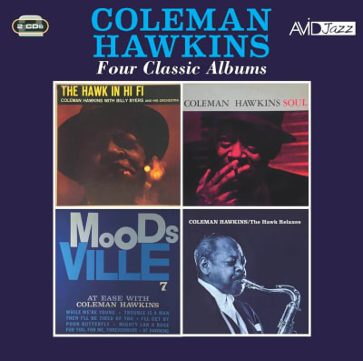 CDHAWKINS,COLEMAN / HAWK IN HI-FI / SOUL / AT EASE W/ COLEMAN HAWKINS / HAWK RELAXES 2CD1
