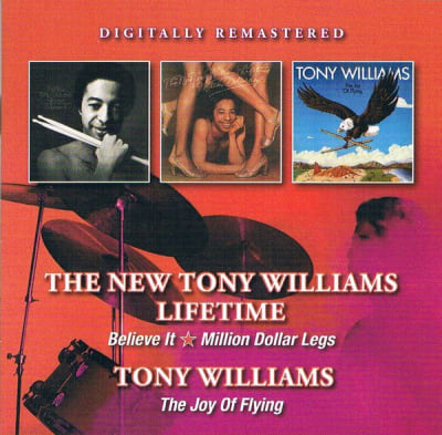 CD WILLIAMS,TONY Believe It / Million Dollar Legs / Joy of Flying 2CD1