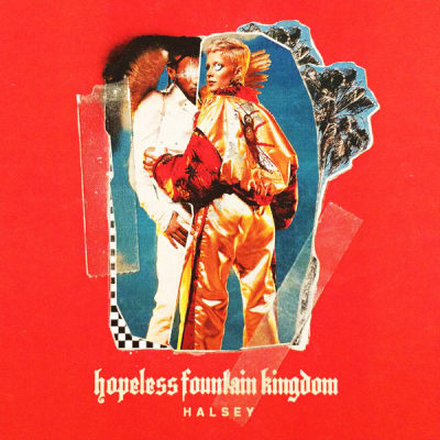 VINILO HALSEY / HOPELESS FOUNTAIN KINGDOM (CLOUDY CLEAR WITH TEAL SPLATTER VINYL)1